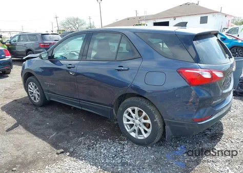 2018 Chevrolet Equinox Ls из США, поврежденный, VIN 3GNAXREV2JS605213